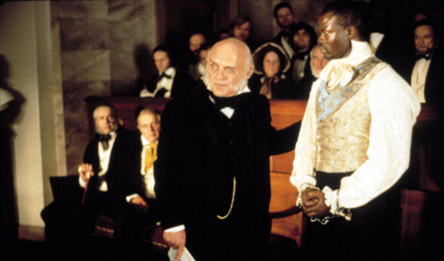 Supreme court hears the Amistad case