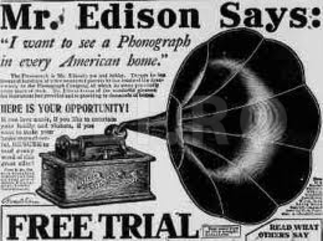 Apariția fonografului