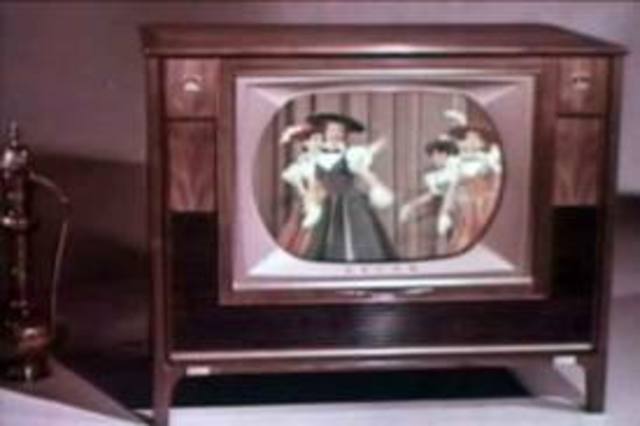 Prima transmisie color în România