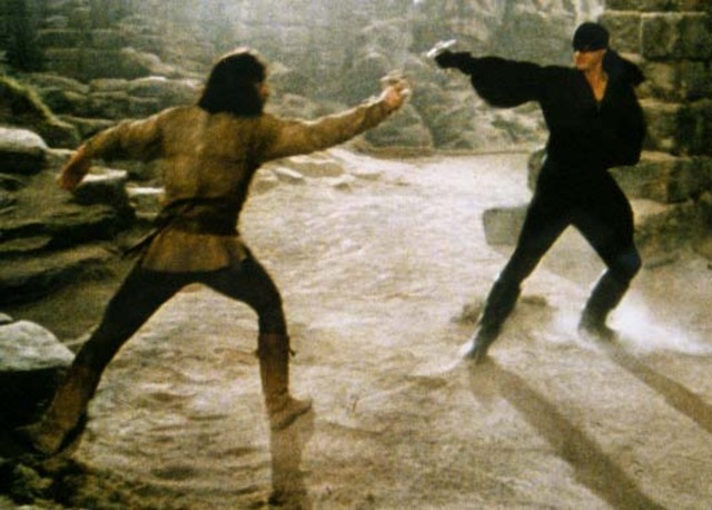 Malvolio fights Tybalt