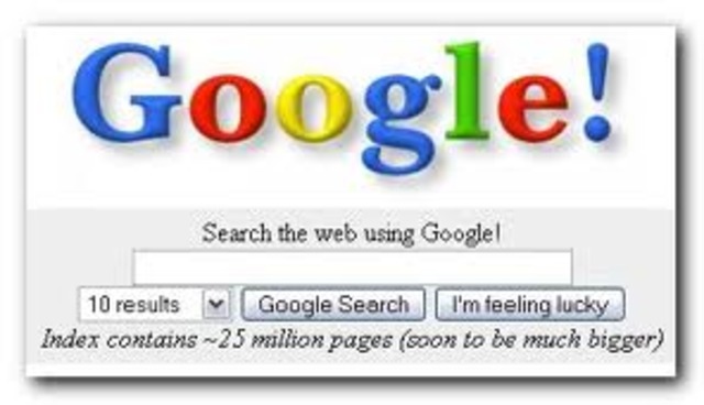 EL DOMINIO DE GOOGLE FUE REGISTRADO EL 15 DE SEPTIEMBRE DE 1997