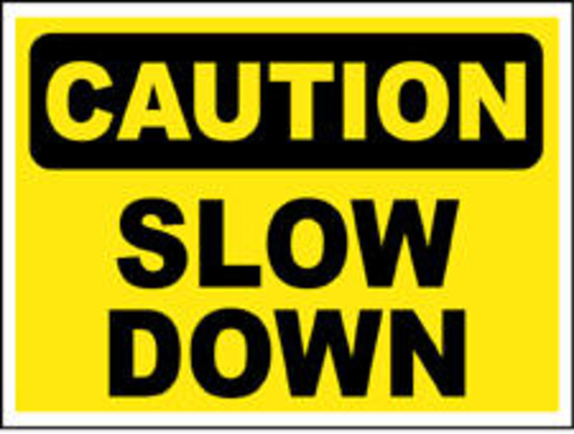 Friar Lawrence tells Romeo to slow down after Romeo decides he and Juliet will marry