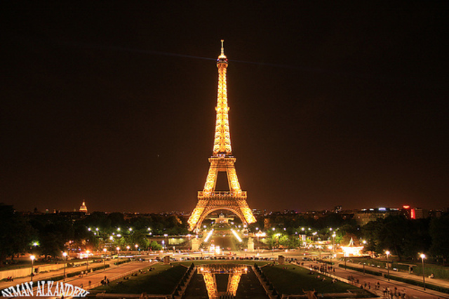 we went to france with my family as a vecation