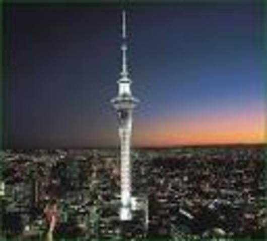 My first trip to the sky tower