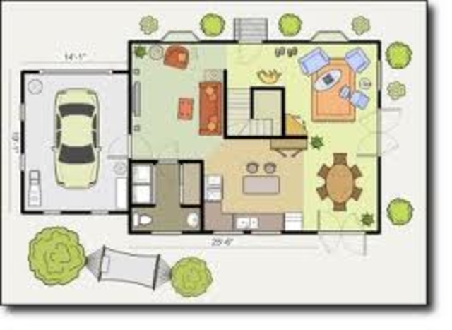 I designed my first room on