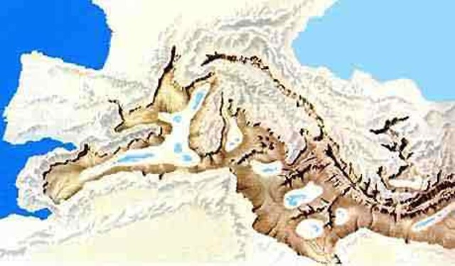 Desecación del Mediterráneo.
