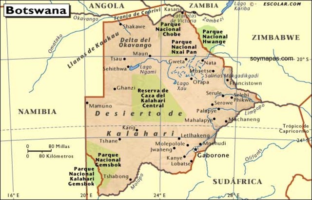 Arribada al desert del Kalahari i descoberta del llac Ngami