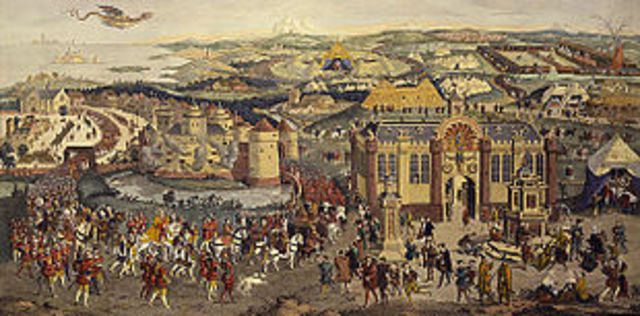 Field of the Cloth of Gold tournament commences