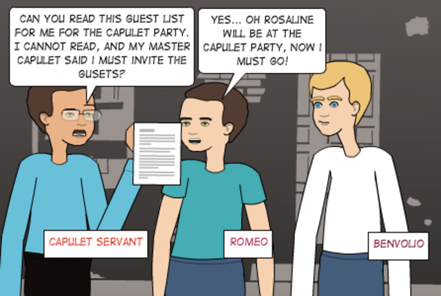 Romeo Reads the Guest List