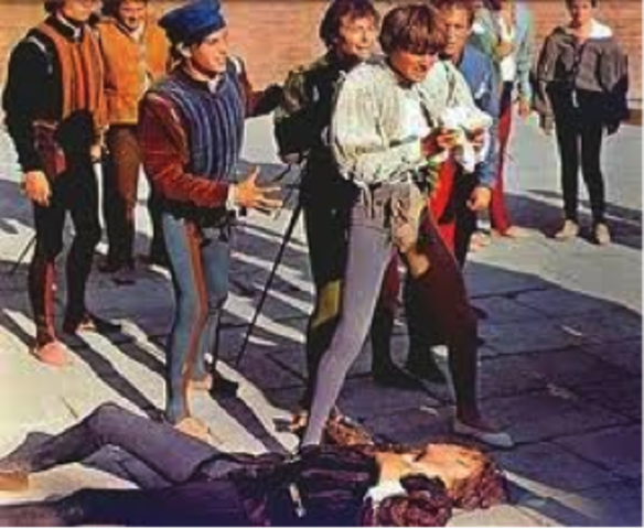 Everyone sees that Mercutio and Tybalt have died