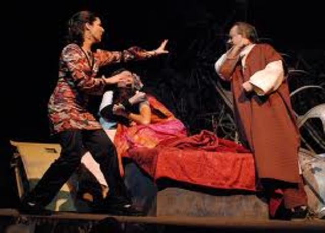 Juliet finds out Romeo is Exhiled