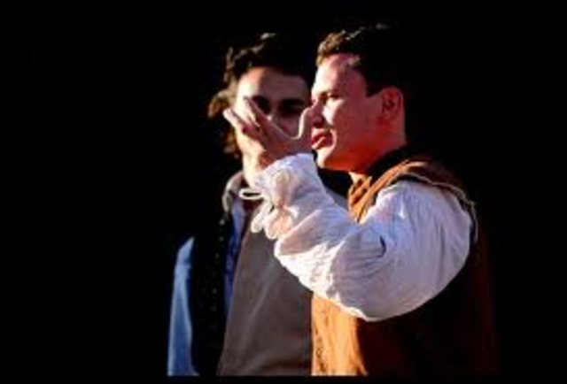 Romeo and Benvolio discuss going to the party