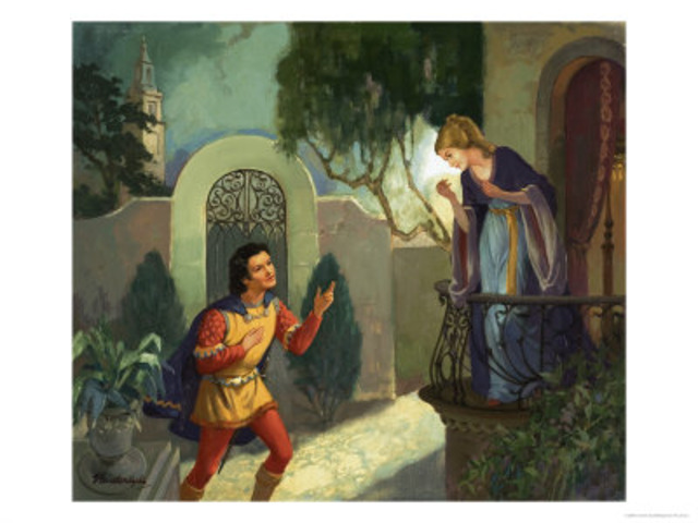 Romeo and Juliet plan the wedding for the next morning.