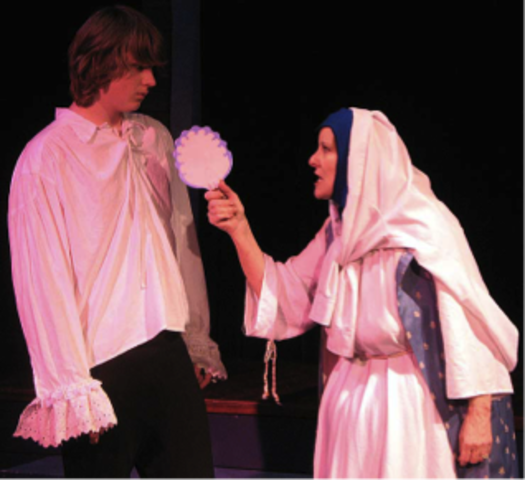 The nurse helps Romeo