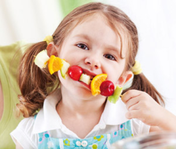 Alimentación de un niño de 4 Años