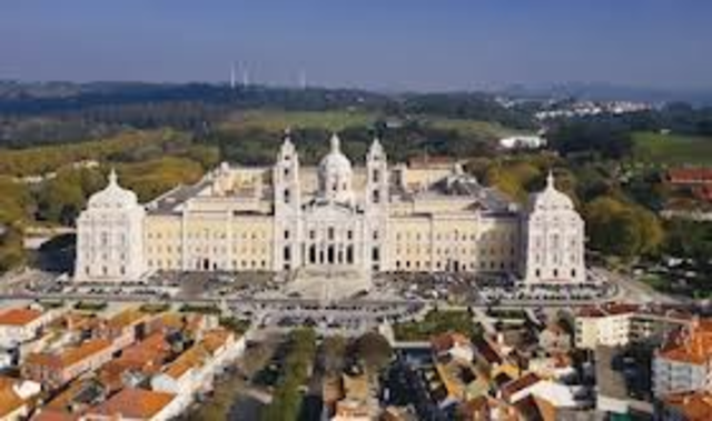 construção do Palácio Nacional de Mafra