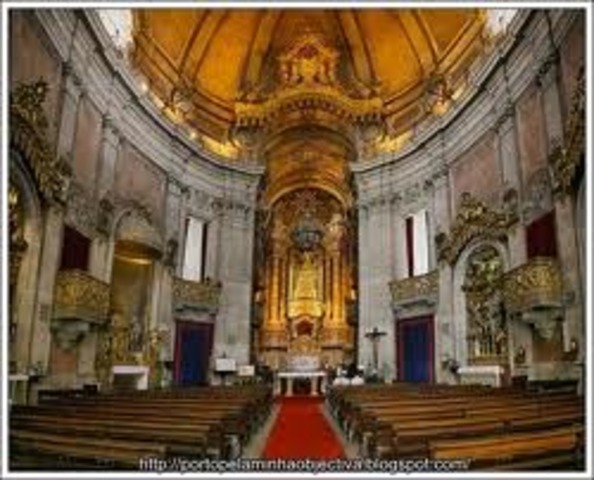 construção da Igreja dos Clérigos