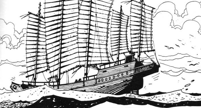 Dronningen af Danmark's journey to China.