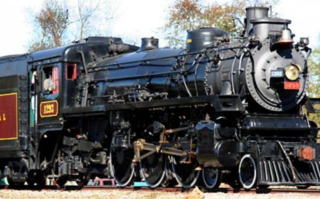 First commercial rail road in North America