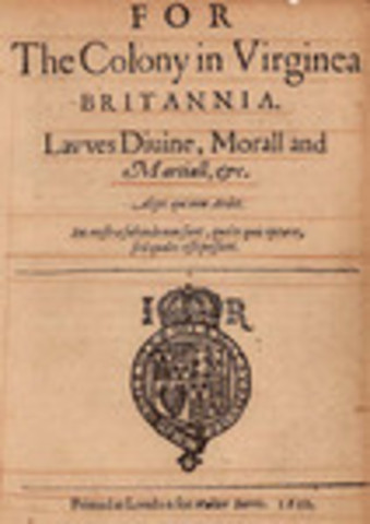 Charter of the Virginia Company revoked