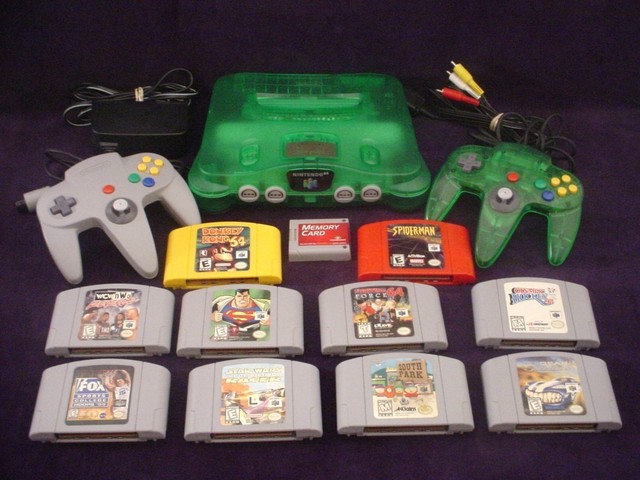 J´ai eu un Nintendo 64 pour Christmas.