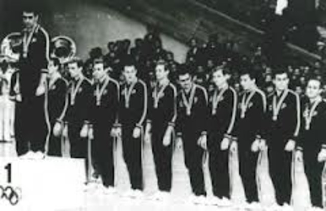 Volleyball Is Introduced to the Olympic Games