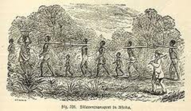 African Slave Trade ends