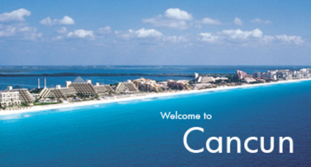 J'ai voyagè à Cancun avec ma famille