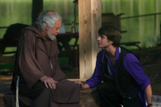 Friar tells Romeo to go to Juliet