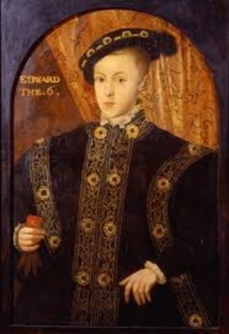 Death of King Edward VI