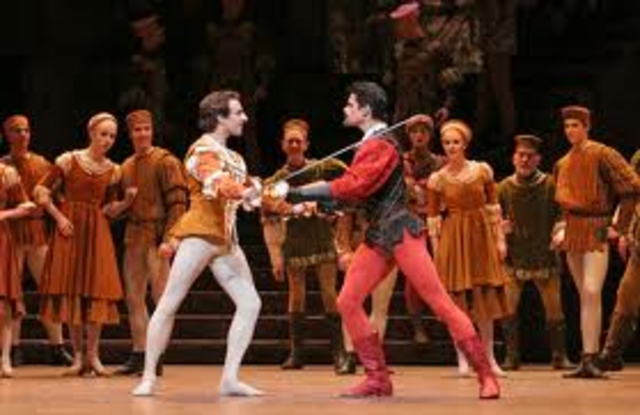 Tybalt kills Mercutio