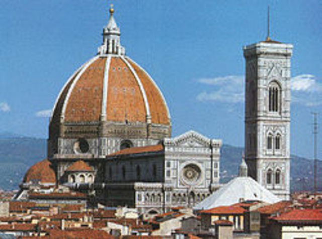 Construction begins on the Duomo in Florence.