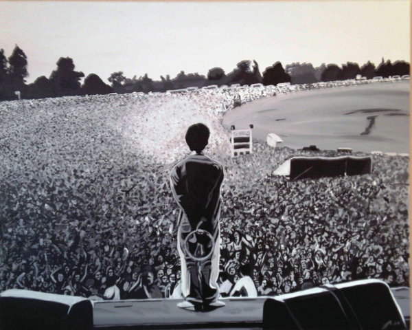 Oasis Performed At Knebworth