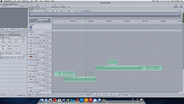 Editing - Soundtrack