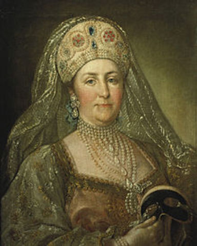 Cathrine the II of Russia