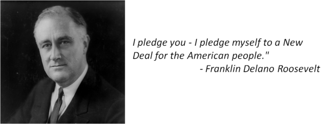 FDR is now president