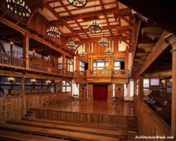 They release a theater called the Blackfriars which is indoors