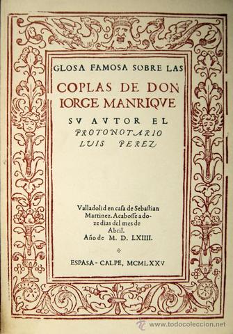 Coplas de Jorge Manrique