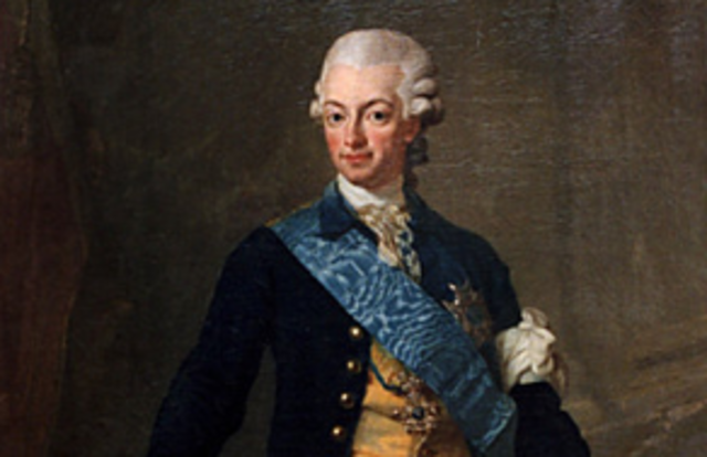 Gustav den 3e mördas