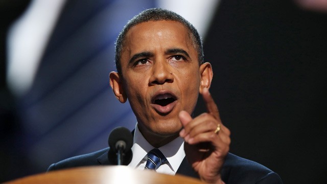 Barak Obama becomes president