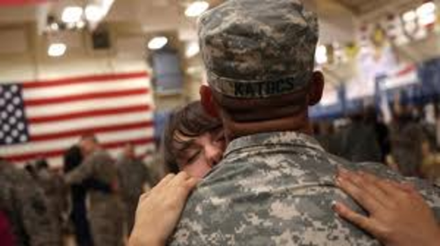 Combat personnels leave Iraq