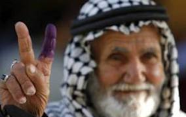 The first free elections in Iraq