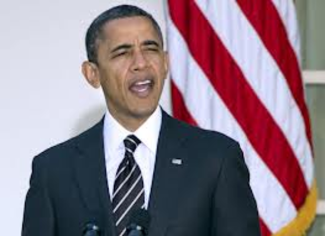 Obama becomes president