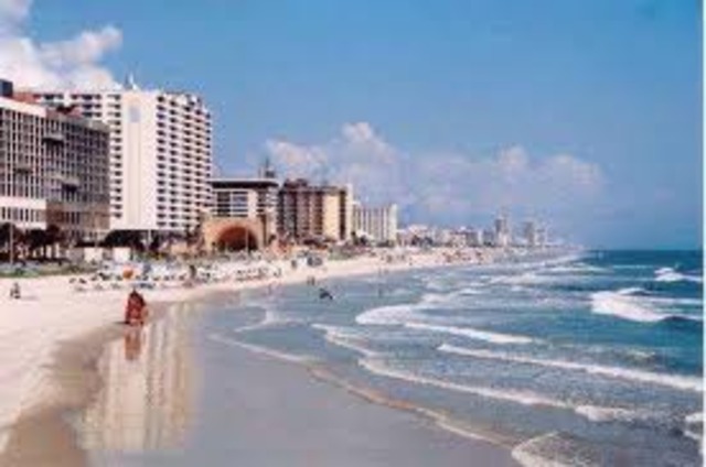 Went to daytona beach Flordia