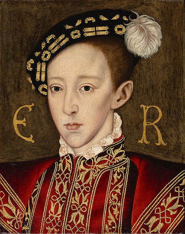 Edward VI is crowned