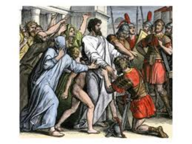 Paul Arrested in Jerusalem and Imprisonment in Caesar and  Rome Acts 21:16-28:16