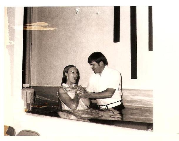 First Baptisms in church building.