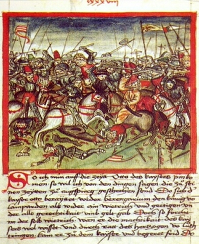 German King Otto defeats the Magyars at Lechfeld.