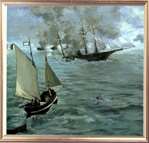 The Css Alabama Was Sunk by the Uss Kearsarge