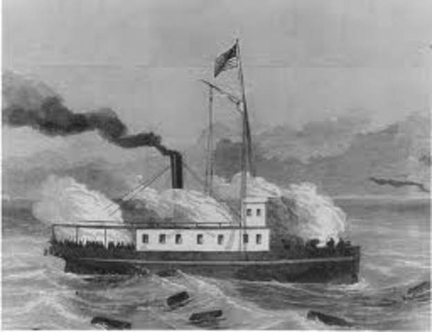 Steamer Fanny Captured by CSN